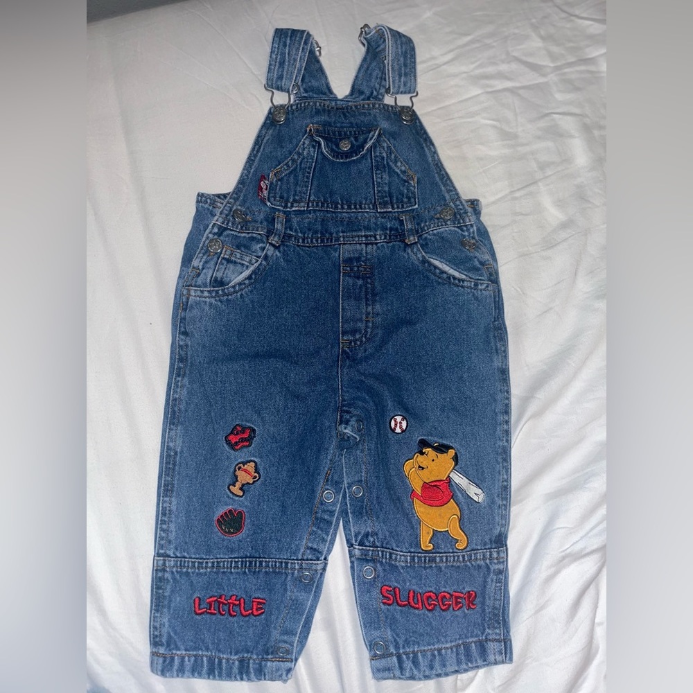 Vintage Pooh Bear Overalls